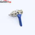 GutenTop Bon Quallity et Haute température 1/8 1/4 3 / 8inch laiton mini style robinet à bille